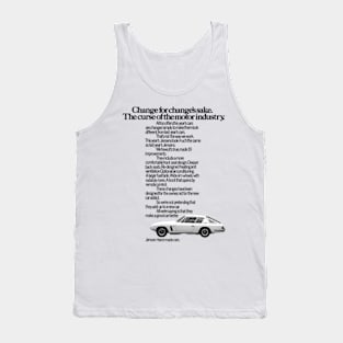 JENSEN INTERCEPTOR - advert Tank Top